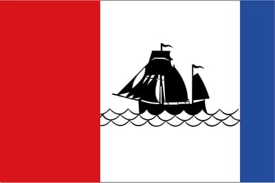 Vlag Pekela 30x45cm