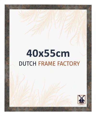 Fotolijst 40x55 cm - MDF - Geoxideerd Metaal - Benno