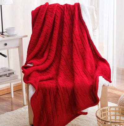 fleece werpdekens Reisformaat - Superzachte donzige warme stevige bedspreien voor bank Microfiber deken -4_120 cm X 180 cm