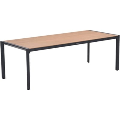 Garden Impressions Felini tafel- 220x93 cm carbon black light teaklook