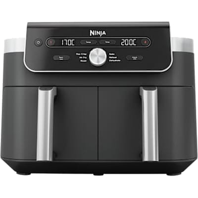 Ninja Dualzone Airfryer XL - Dubbele lades - 9,5 Liter in Zwart | DZ901EU | van SharkNinja