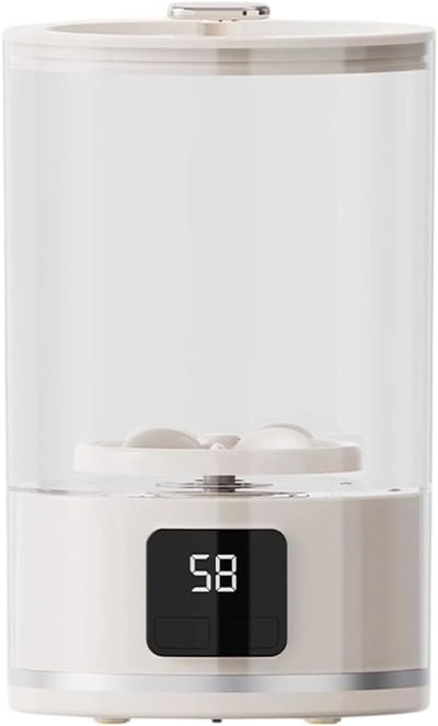 Compacte Wasmachine - Mini Wasser - Snel Ondergoed Wassen - Draadloos Werking - 15 x 15 x 15 cm - Wit