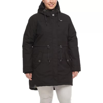 Ragwear Elba Coat B  Black  maat 48