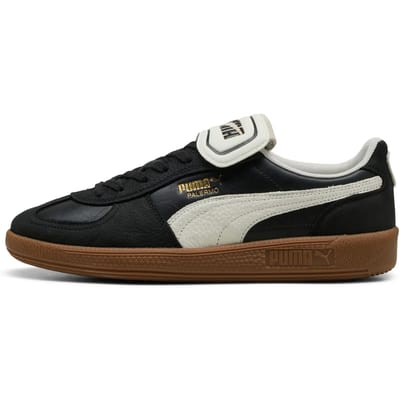 Puma Palermo Premium Sneakers Dames - Leren Sneaker - Zwart