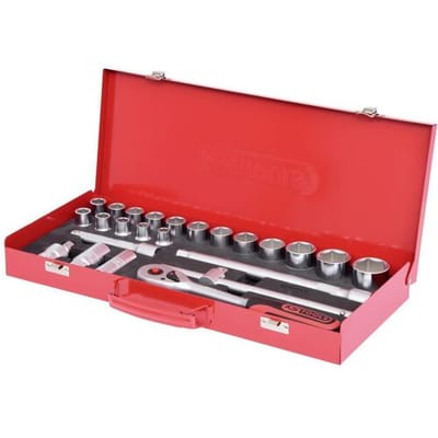 KS Tools 917.4024 Dopsleutelset Metrisch 1/2 (12,5 mm) 24-delig