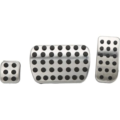 Ensemble de pédales d'accélérateur, de frein et de repose-pieds de voiture de remplacement pour Mercedes Benz Classe V Vito Metris Viano W447 W639 2016-2019 gray