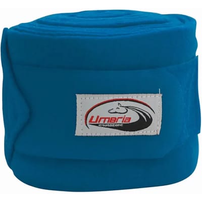 Fleece rustbanden voor het paard Umbria Equitazione (x4)