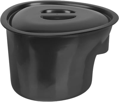 Kamer Pot met Deksel 5L - Plastic Spittoon Emmer voor Reizen, Kinderen, Ouderen en Zwangere Vrouwen
