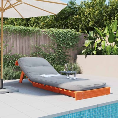 vidaXL - Futon - slaapbank - met - matras - 70x206x11 - cm - grenenhout - wasbruin