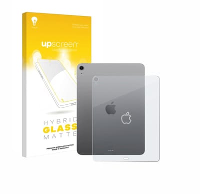 upscreen - Screenprotector voor Apple iPad Air 13" M4 2026 (Achterkant) - Folie Beschermfolie Beschermglas matte