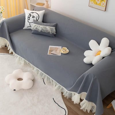 Chenille Kant Sofahoes Stof voor Alle Seizoenen Nieuwe Eendelige Sofahoes Antislip Sofa Kussen Verdikking 180*130cm