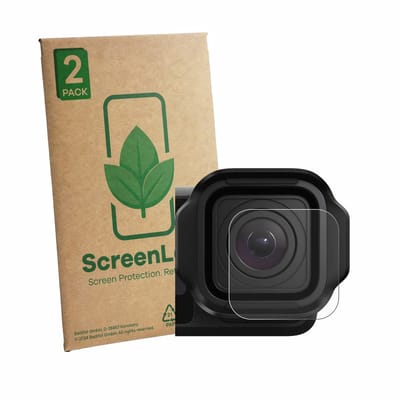 2 Stuks Screenprotector voor GoPro Mission 1 Pro (Lens) - Hoogwaardige Beschermfolie transparant
