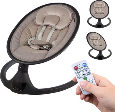 X Adventure Wipstoel Elektrisch Rocco / Schommelstoel Met Bluetoothfunctie & Afstandsbediening- Sienna