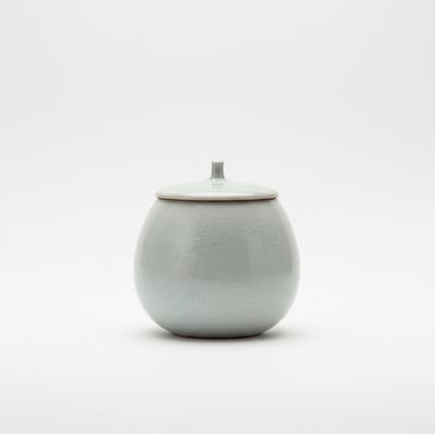Artic Luna Urn – Lichtgrijs – 250ml – Hoogwaardig Keramiek – Mini Urn – Hondenurn – As Urn – Huisdieren Urn – Urn Kat – Urn Hond – Urn voor Dieren – Urne – Urnen - Menselijk As - Familie Urn - Urn voor As Volwassen