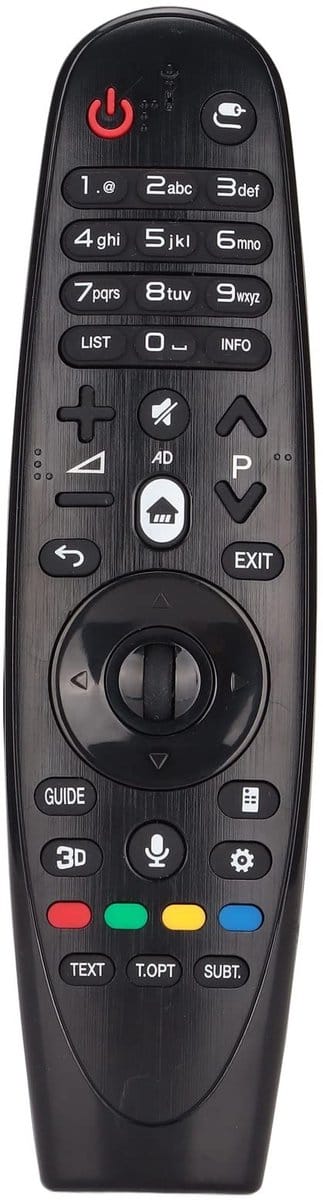 Allecto - Spraakafstandsbediening - Vervangen door TV - Geschikt voor LG AN-MR600 - Gebruiksgemak - Met Handleiding - Inclusief 1 afstandsbediening...
