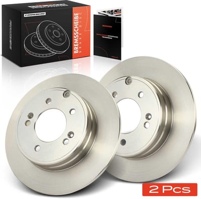 Frankberg 2x Remschijven Achteras voor Hyundai