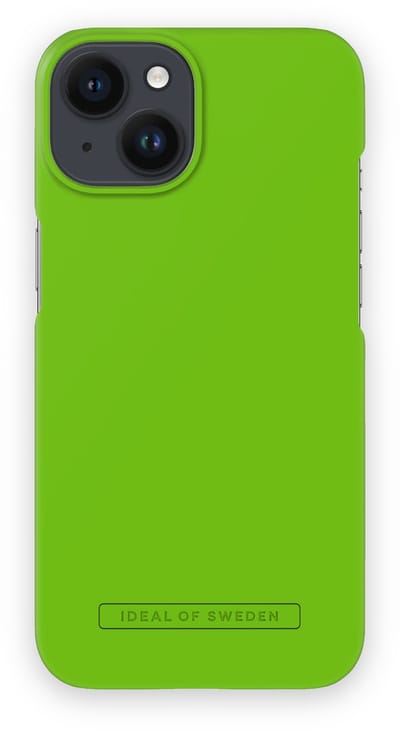 ideal of sweden fashion case seamless geschikt voor Apple iphone 13/14 hyper lime