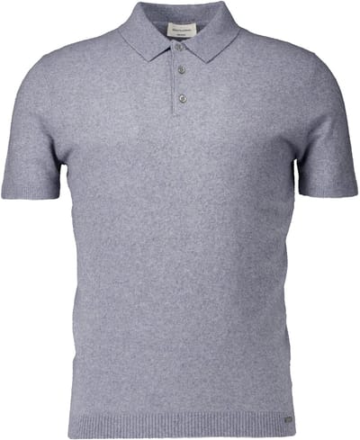 Gentiluomo poloshirt korte mouw grijs