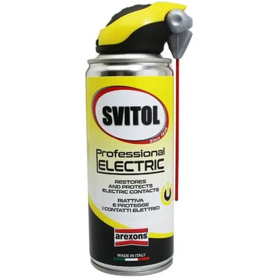 Motorfiets reiniger spray svitol elektrisch contact Arexons Svito