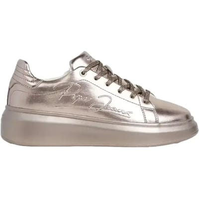 Pepe Jeans Yara Stars Schoenen Beige EU 38 Vrouw