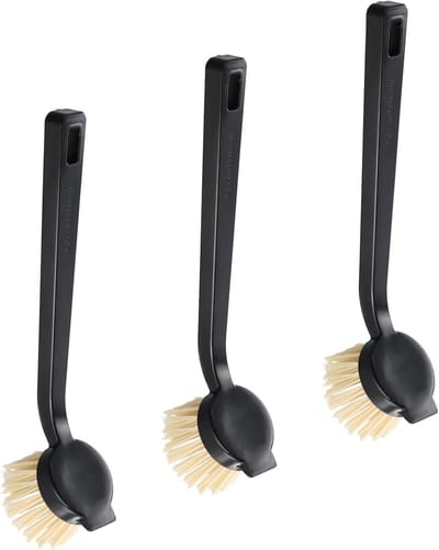 Solidchoice - Set van 3 Duurzame Afwasborstels voor Keuken en Pannen