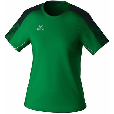 Erima Evo Star T-Shirt Dames - Groen | Maat: 36