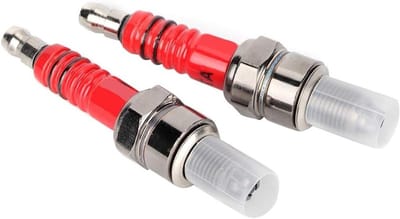 Set van 2 Bougies A7TC A7TJC met 3 Elektroden voor Scooter, ATV en Quads - Geschikt voor GY6 50cc en 125cc Ontstekingssysteem