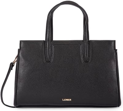 L.CREDI Selima Handtas 31 cm - Dames - schwarz