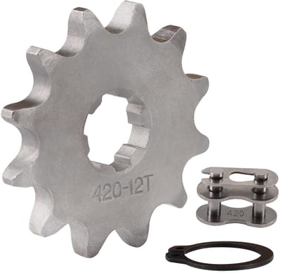 Dailygoody - Motor Sprocket - Vervangingsonderdeel - 420-12T 17mm - Geschikt voor Dirt Bikes en ATV's - Hoogwaardige kwaliteit - Eenvoudig te installeren
