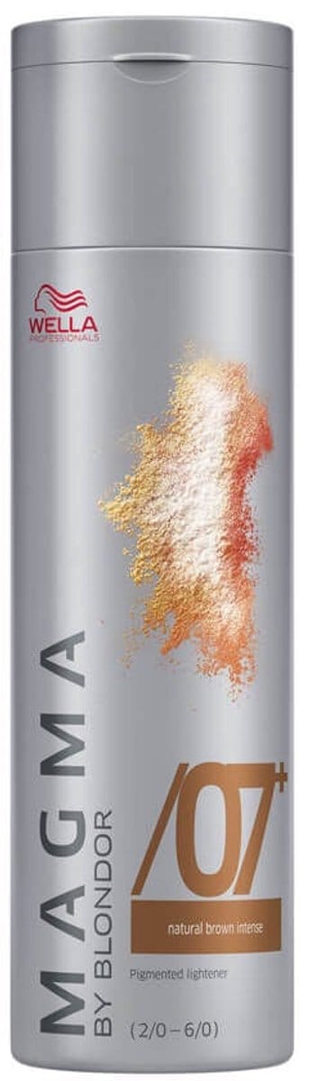 Pudra Nuantatoare Wella Professionals Magma By Blondor /07+, Castaniu Inchis, 120gr