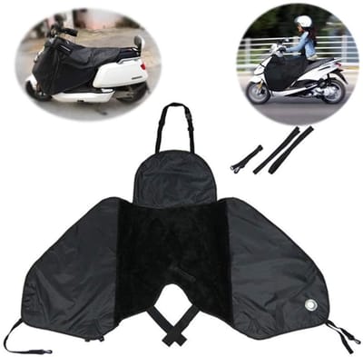 Waterdichte Scootergedeelte Bescherming - 420D Oxford, Wind- en Weerbestendig, Zwart
