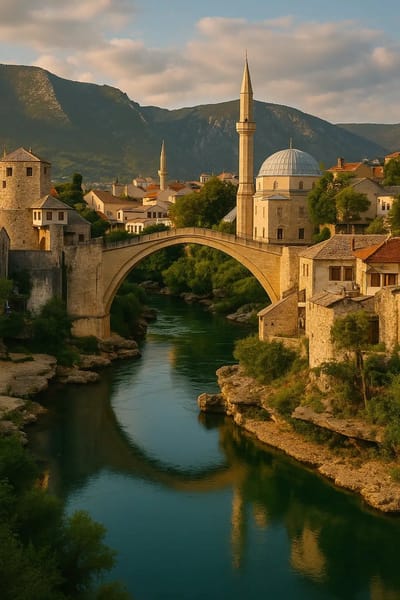 Magie - Golden Hour in Mostar