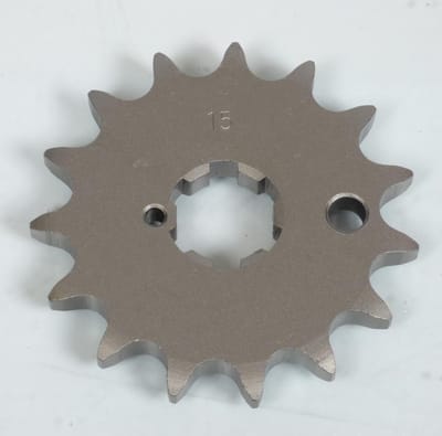 Pignon de sortie de boite Sifam pour Moto Kawasaki 400 Z 2 Cyl 1975 à 1980 15 dents pas 530 Neuf