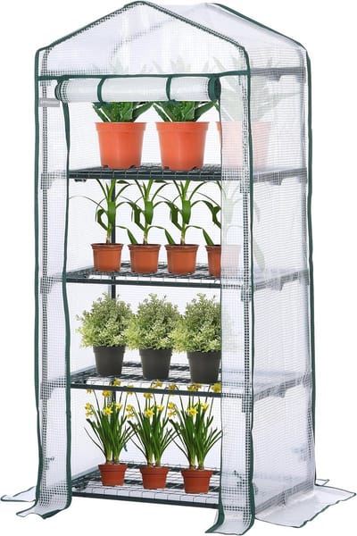 Mini-broekas 4-laags waterdicht met stalen frame en oprolbare ritsdeur voor binnen en buiten