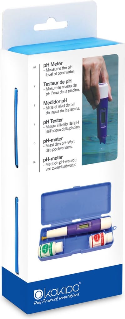 Comfortpool digitale pH tester | Voor zwembaden en jacuzzi's | Meet nauwkeurig de zuurtegraad af | Eenvoudig in gebruik | Zwem in schoon zwembadwater |