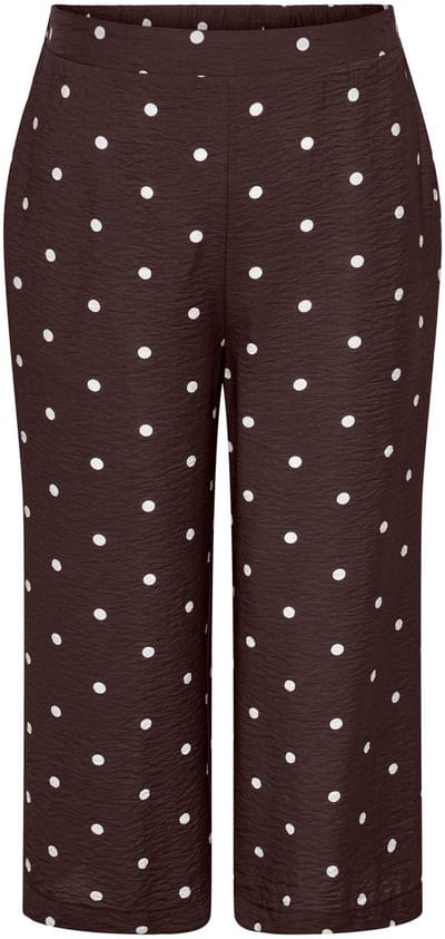 ONLY Carmakoma Culotte broek CARCARRIE Cropped fit Culotte broek