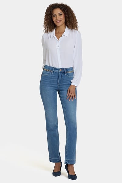 Marilyn Rechte Jeans | Bastille Zee