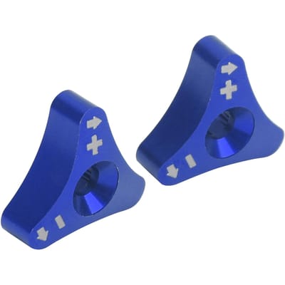 Verstelbare Vorkknop Bout Voorste Schokdemper Vervanging voor 250EXC 250EXCF 250SX 250SXF blue