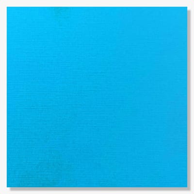 20 Linnen kaarten papier - Scrapbook papier - Hemelsblauw - Cardstock - 30,5 x 30,5cm - 240 grams - karton
