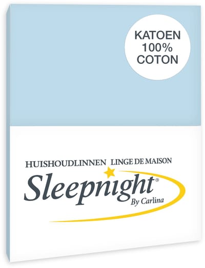 Sleepnight Kussensloop Katoen Hemelsblauw - 65 x 65 cm - [Blauw]