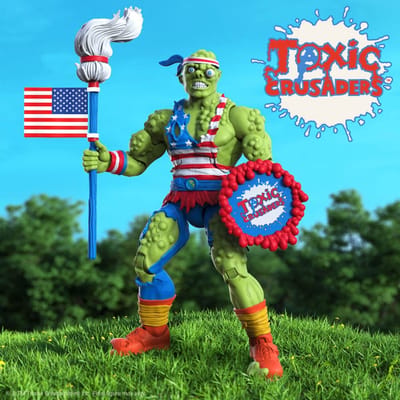Super7 Toxic Crusaders Ultimates Action Figure Toxie (Vintage Toy America) 18 cm Action Figuur