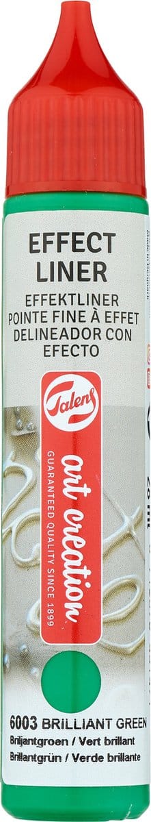 Talens Effect Liner/Dot Stift Brilliant Green 28ml | 6003