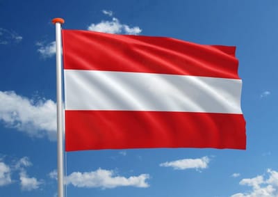 *** Oostenrijk vlag 90/150cm - Oostenrijkse vlag - Perfect voor elke gelegenheid - van Heble® ***