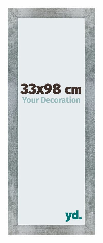 Your Decoration - Puzzellijst 33x98 cm - IJzer Geveegd - Puzzellijst 500-1000 stukjes - MDF Fotolijst - Mura