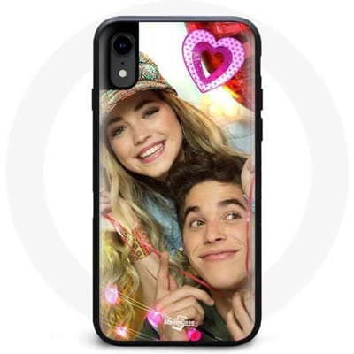 Iphone XS Max Hoesje Streef je dromen na Mía Cáceres en Álvaro Paz