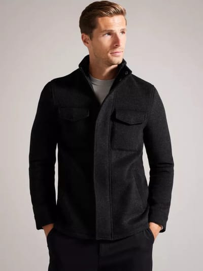 Ted Baker - MMO-KNOWL - Funnel neck field jacket maat 5