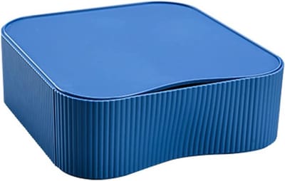 Dailygoods - TUKA-i-AKUT TKD8610 TKD8610-3 stapelbare bureau-organizer, ladebox, vrij te combineren, opbergdoos, voor make-up, cosmetica, sieraden, 23 x 22 x 8 cm, 3 stuks