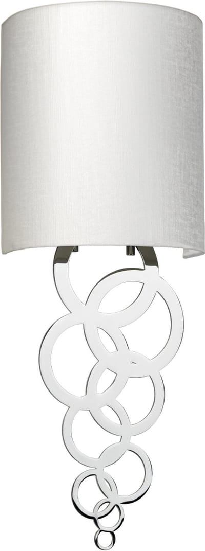 Landelijke Kroonluchter - Steady Lighting - Metaal - Landelijk - E27 - L: 96.5cm - Voor Binnen - Woonkamer - Eetkamer - Zilver