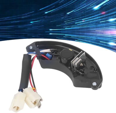 Automatische Spanningsregelaar - Generator AVR Module - Stabiele Stroomvoorziening - 7 Draads 3 Fase - 470 MFD 250VDC
