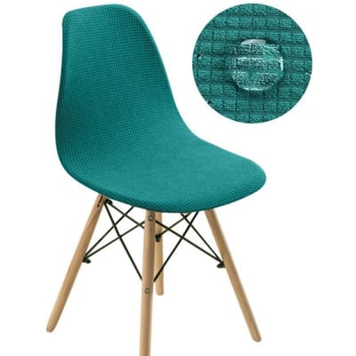 Waterbestendige Shell Stoelhoes Elastische Keukenstoelhoezen Eetkamer Jacquard Stoel Zitkussens Banket Bruiloften Versieren 1 -Stuks 1-PCS